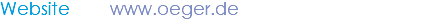 Website www.oeger.de