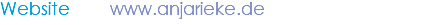 Website www.anjarieke.de
